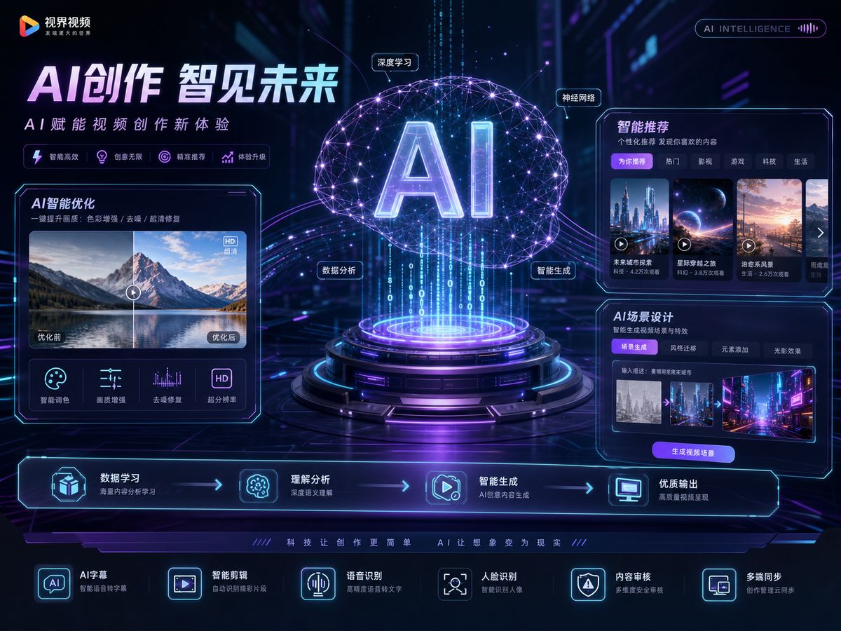 免费看片AI赋能动漫创作工具