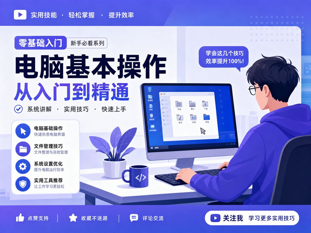 免费看片电脑技能动漫教程